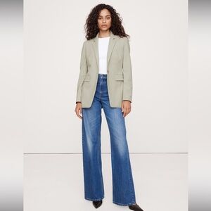 Banana Republic Siena Slim Italian Wool Blazer